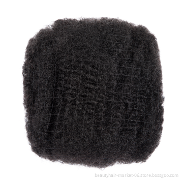 Wholesale unprocessed afro kinky curly natural virgin human hair bulk hair products for black women